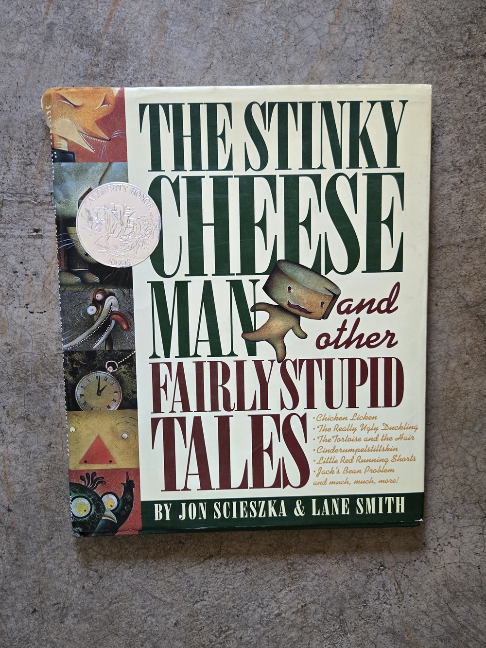 4 For $15 The Stinky Cheese Man and Other Fairly Stupid Tales Book Hardcover